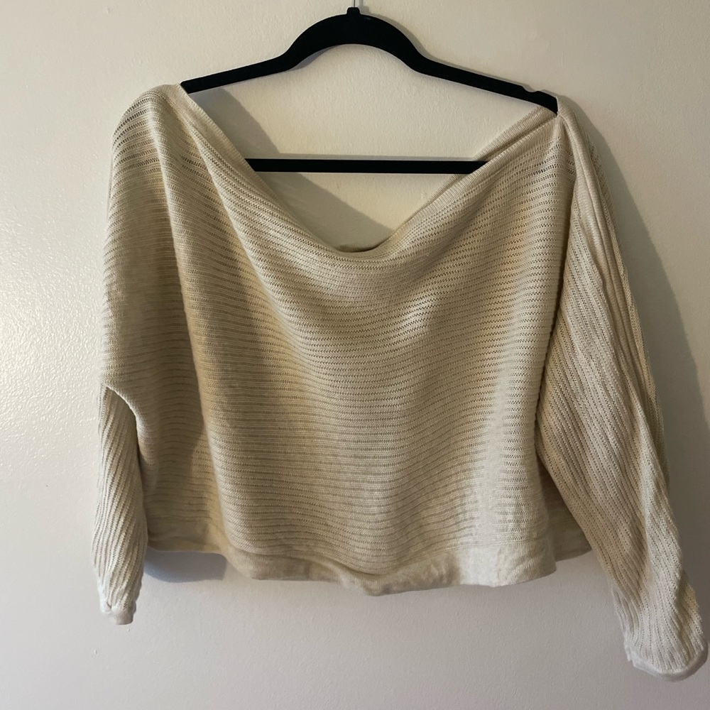 PrAna cropped sweater